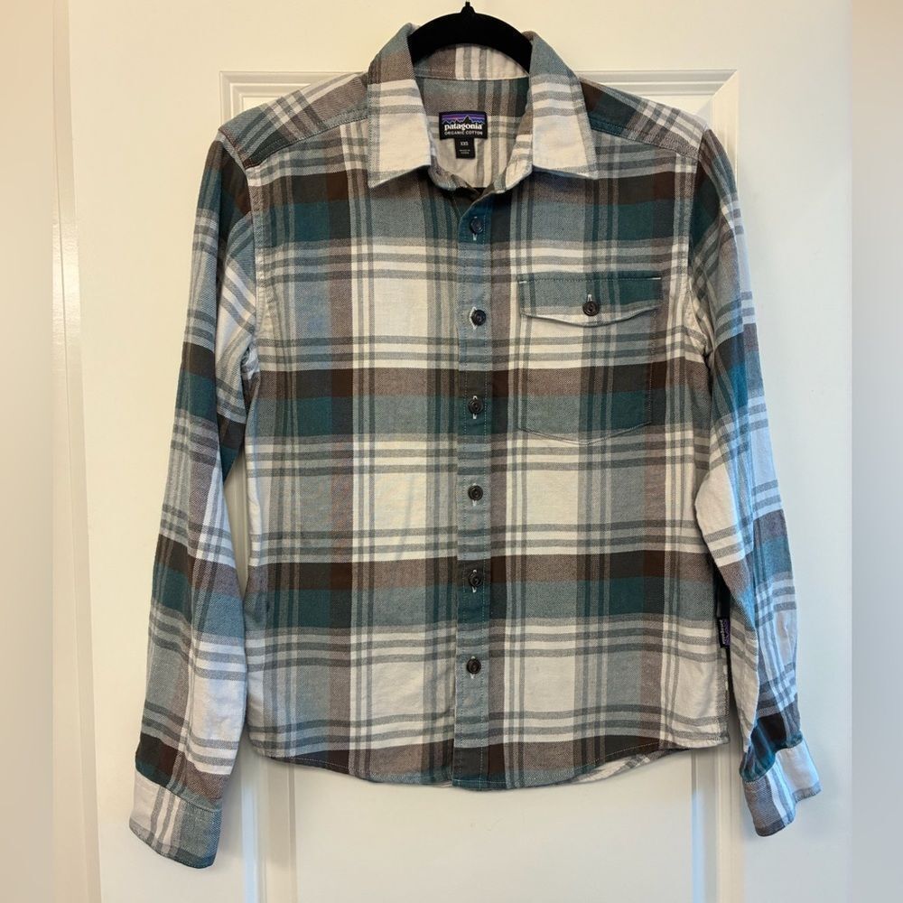 PATAGONIA Lightweight Fjord Flannel Shirt Men’s Size XXS